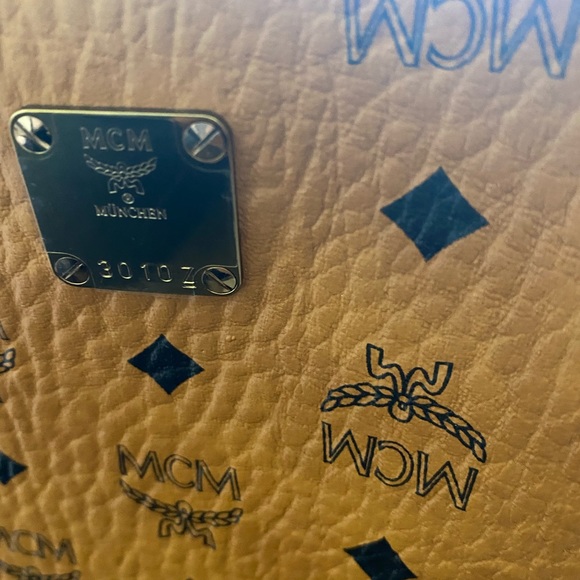 MCM Classic Stark Backpack Tan Monogram - Picture 10 of 10